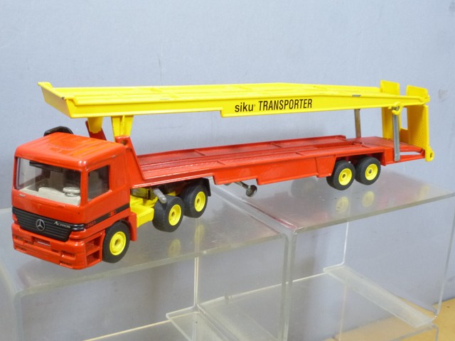 SIKU AUTO TRANSPORTER MAN 1/55 VINTAGE NO MINICHAMPS MAJORETTE HOT