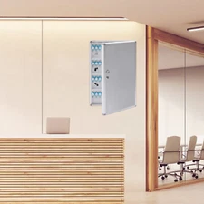 96 Key Storage Cabinet Lock Box Safe Organizer Car Dealership Holder Wall Mount