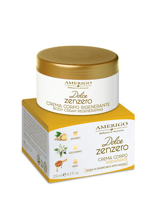Crema Corpo Rigenerante Dolce Zenzero 250ml Amerigo