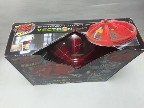 SPIDERMAN Vectron Ultralite AIR HOGS R/C Hover Flying Saucer Toy SPINMASTER 2007 - Picture 5 of 10