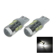 2x Green Car T10 W5W Generation Bulb Interior Light Lens 10 5630 SMD LED A061
