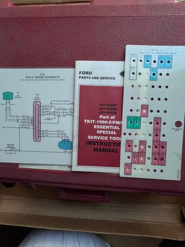 Ford ROTUNDA EEC-IV 007-00057, 007-00058, 007-00059 MECS EDIS Test Kit - Bild 5 von 5