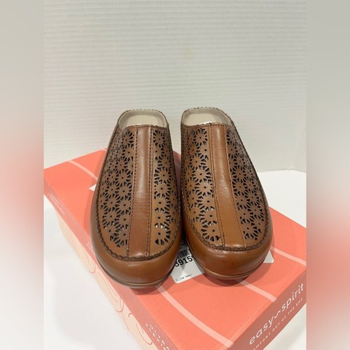 NWT Easy Spirit Dusk Clog Slip-On Shoes – Medium Brown, Size 9M - Picture 3 of 7