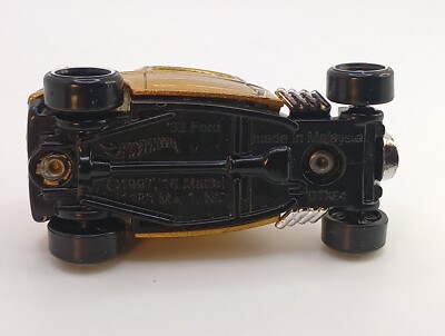 Vtg. 1997 Hot Wheels '32 Ford Coupe DTX84 Gold 1:64 Diecast | eBay