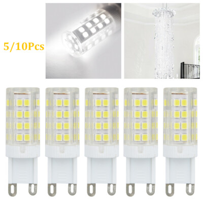 5/10pcs G9 7W LED Corn Bulb Lamp 6000K 2835 51-SMD Daylight Home Decor Light