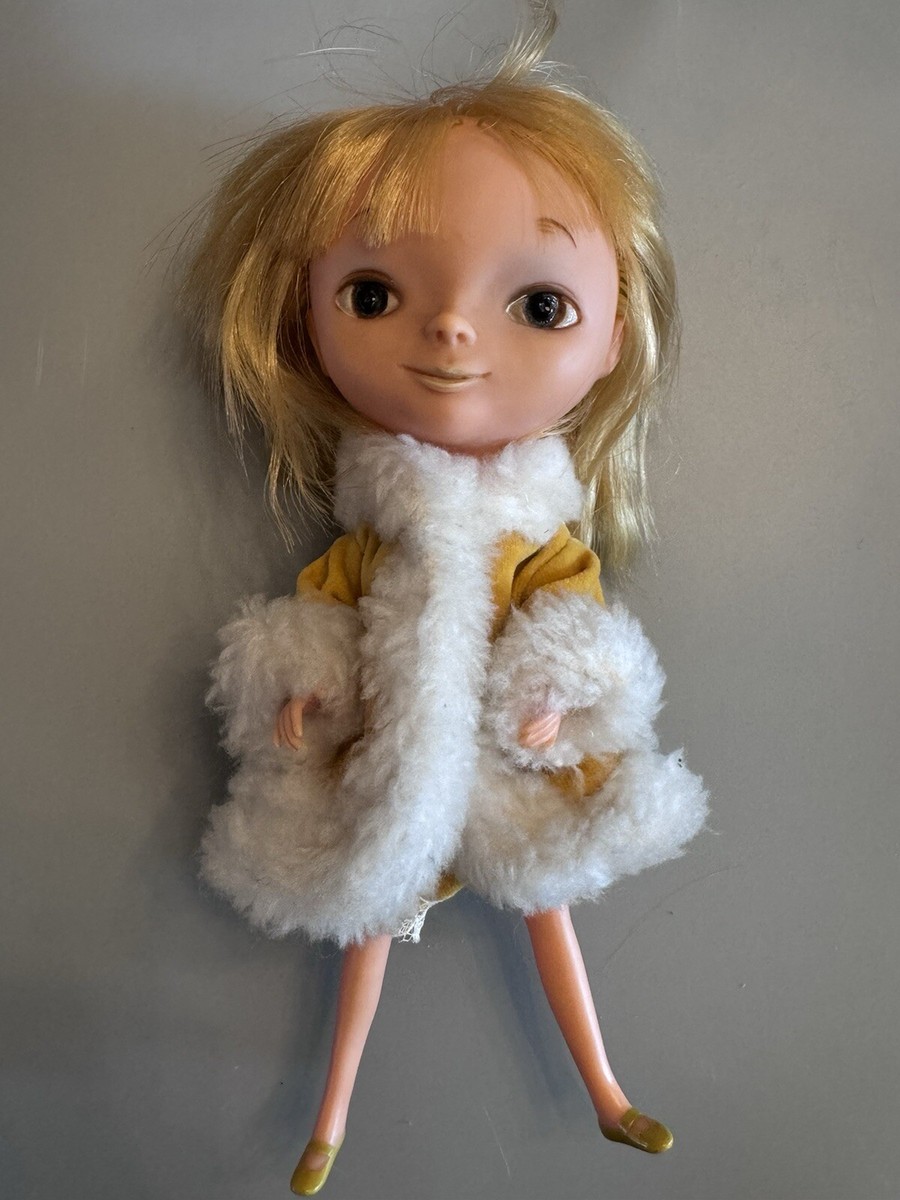 Rare Vintage Kamar Doll Tivoli Mona Pre Blythe 1968 Japan Blonde