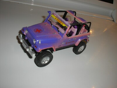 Vintage 2003 Jeep Rubicon Beach Lifeguard 4x4 Emergency Vehicle 4 parts  restore