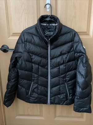 guess puffer jacket ladies