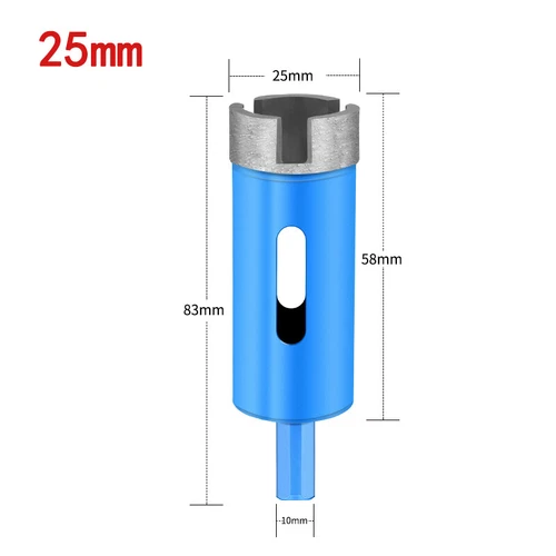 6mm-100mm Diamant Lochsäge Diamantbohrkrone Kernbohrkrone Fliesen Marmor Keramik - Bild 24 von 46