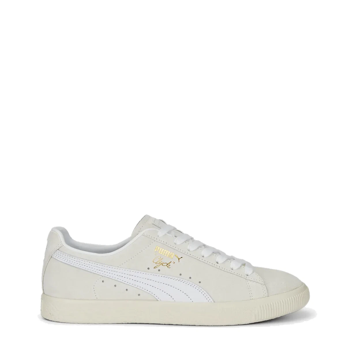New Puma Clyde PRM Trainer Frosted Ivory Puma White