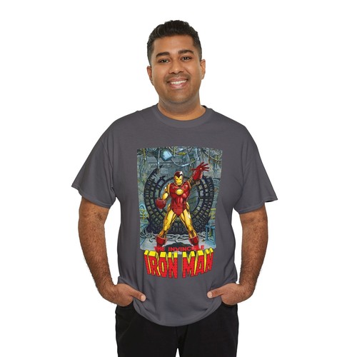 Iron Man T-Shirt - Marvel Comics - Bob Layton Art - Tony Stark Armor - Picture 49 of 56
