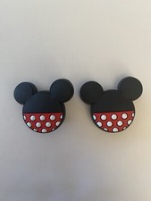Disney Mickey Ears Charms For Crocs Set of 2