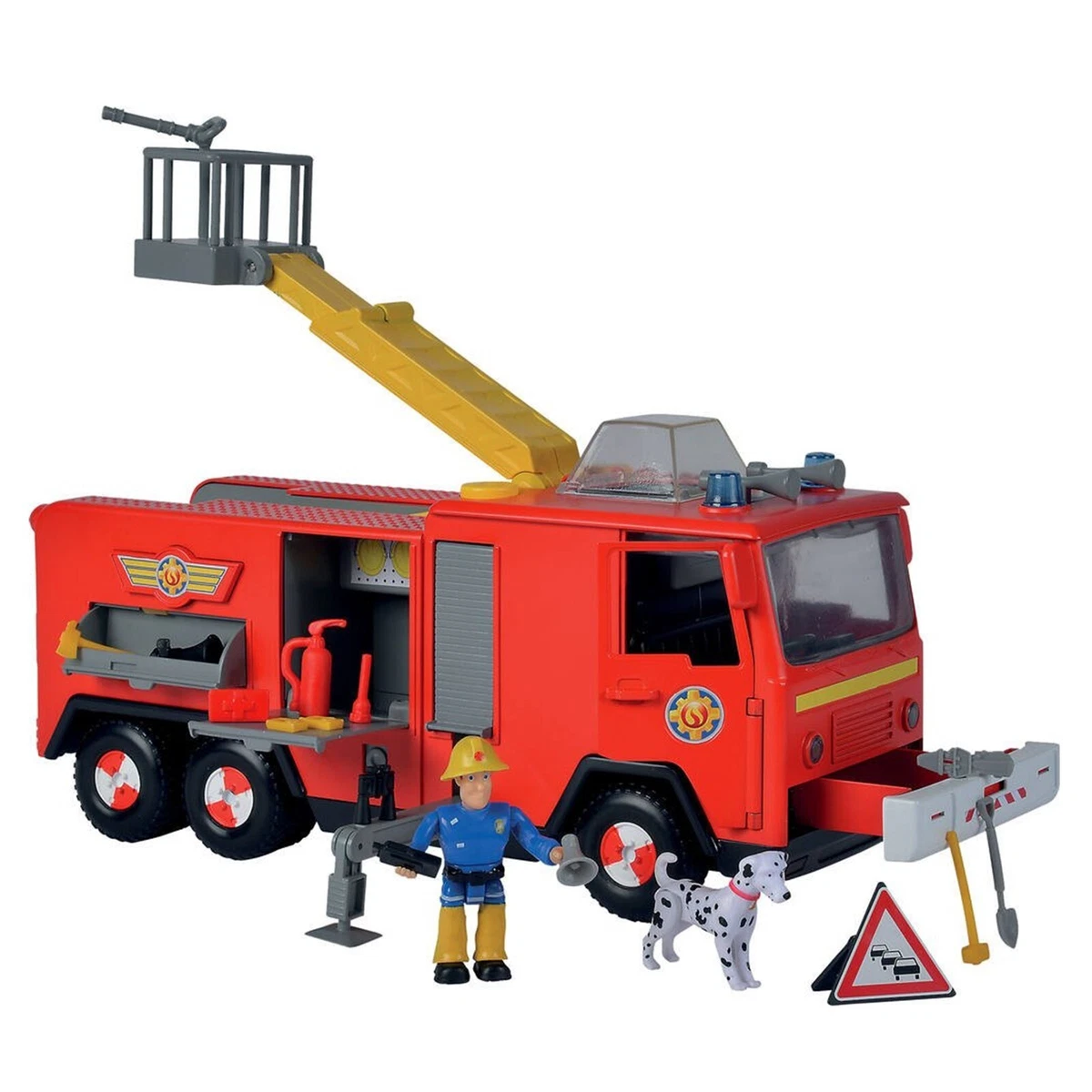 Jeu Fireman Sam Camion Jupiter Pro De Sam Il Pompier Jouet pour