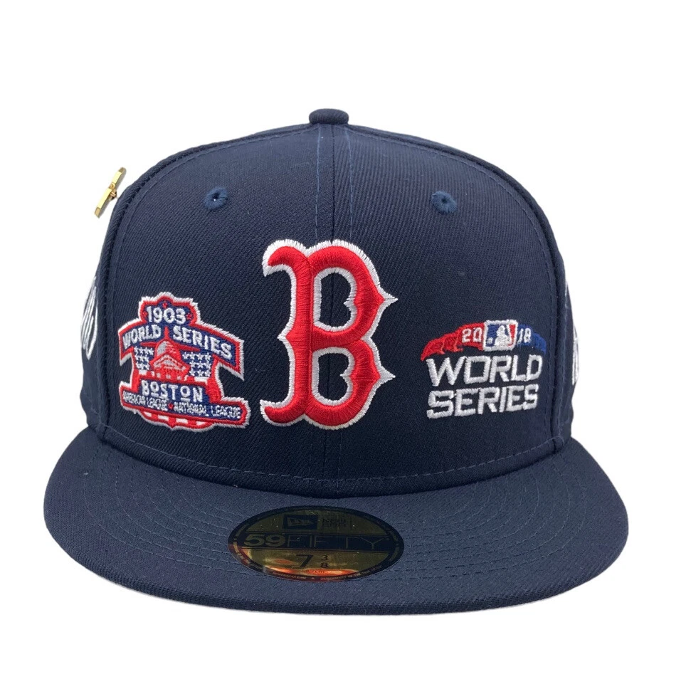 Boston Red Sox Historic Champs World Series Navy New Era 59fifty