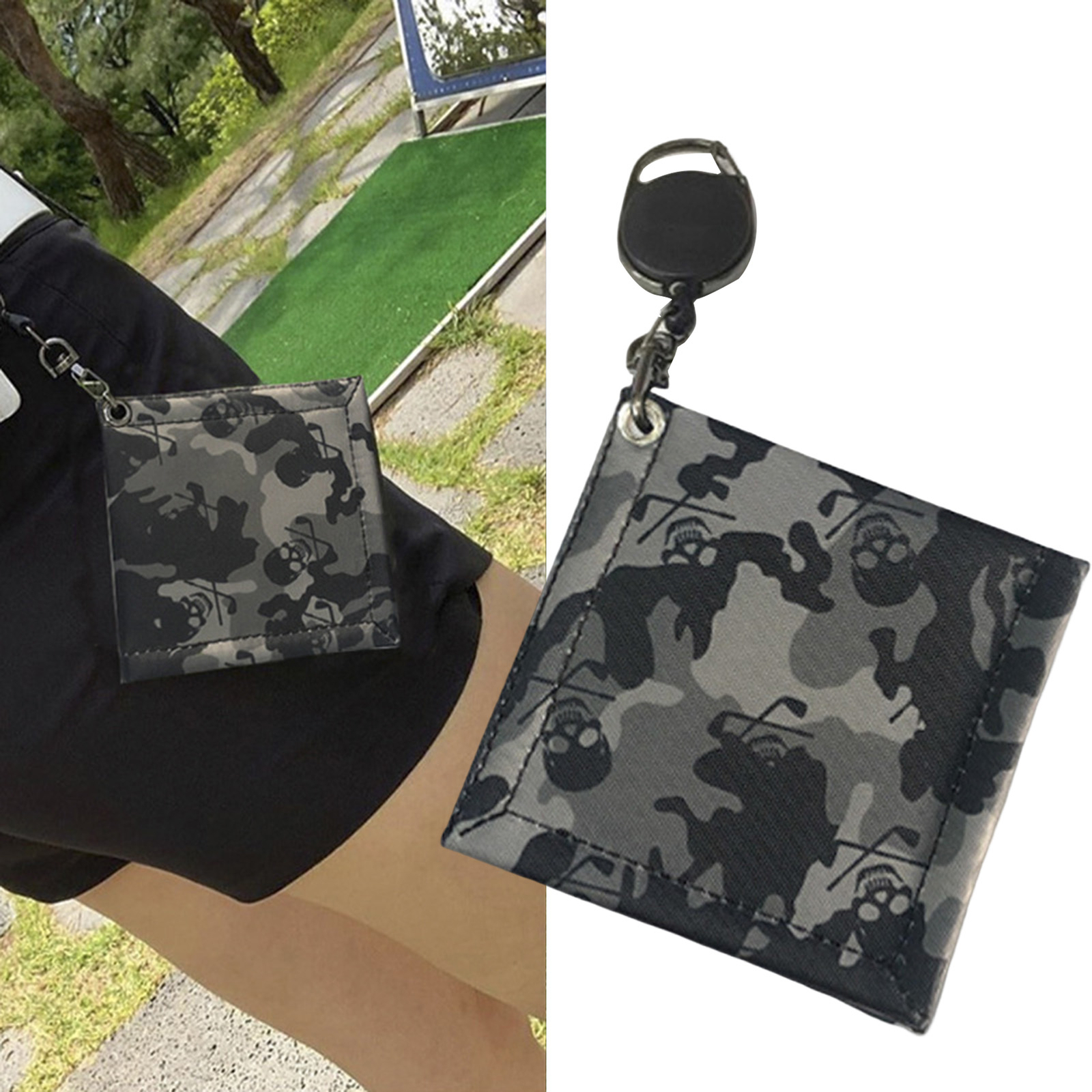 Golf Ball Cleaning Cloth Nonfading Multipurpose Portable Golf Ball