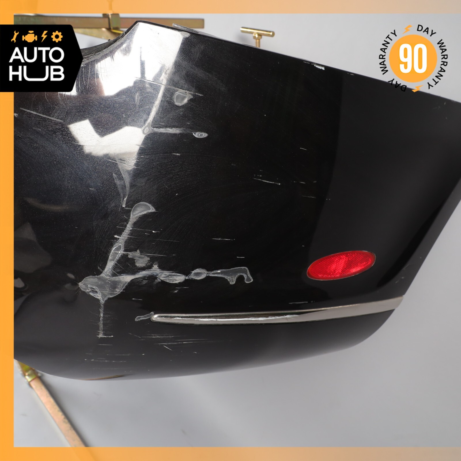 09-11 Bentley Continental GTC GT Rear Bumper Cover Assembly Black OEM 59k