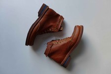 Visvim AW16 Blackfoot braune Mokassinnahtstie...