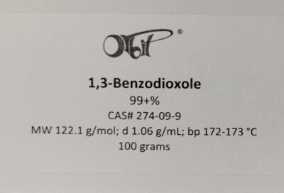 1,3-Benzodioxole (100 g) Selective EAS: Halogenation/Friedel Crafts Nucleophile