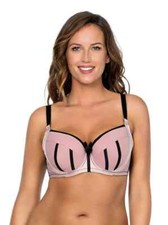 Parfait Affinitas Charlotte Padded Bra Dusty Rose UK Sized CUPS B - K Style 6901