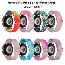 Cinturino Nylon Colorato per Samsung Galaxy Watch 7 6 5 4 3 Active 2 FE 40/44mm