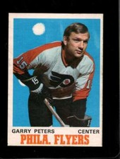 1970-71 O-PEE-CHEE #196 GARRY PETERS VG+ FLYERS *X76244