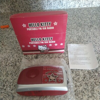 Hello Kitty Portable Fm/Am Radio | eBay