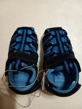 RUNSIDE Sandals Closed-Toe Outdoor Hiking Walking Athletic Sandals Size 7 blue
