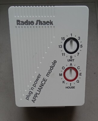 RADIO SHACK X10 Heavy Duty 3 Pin Appliance Module 61-2684B Plug'n Power SHIPFREE