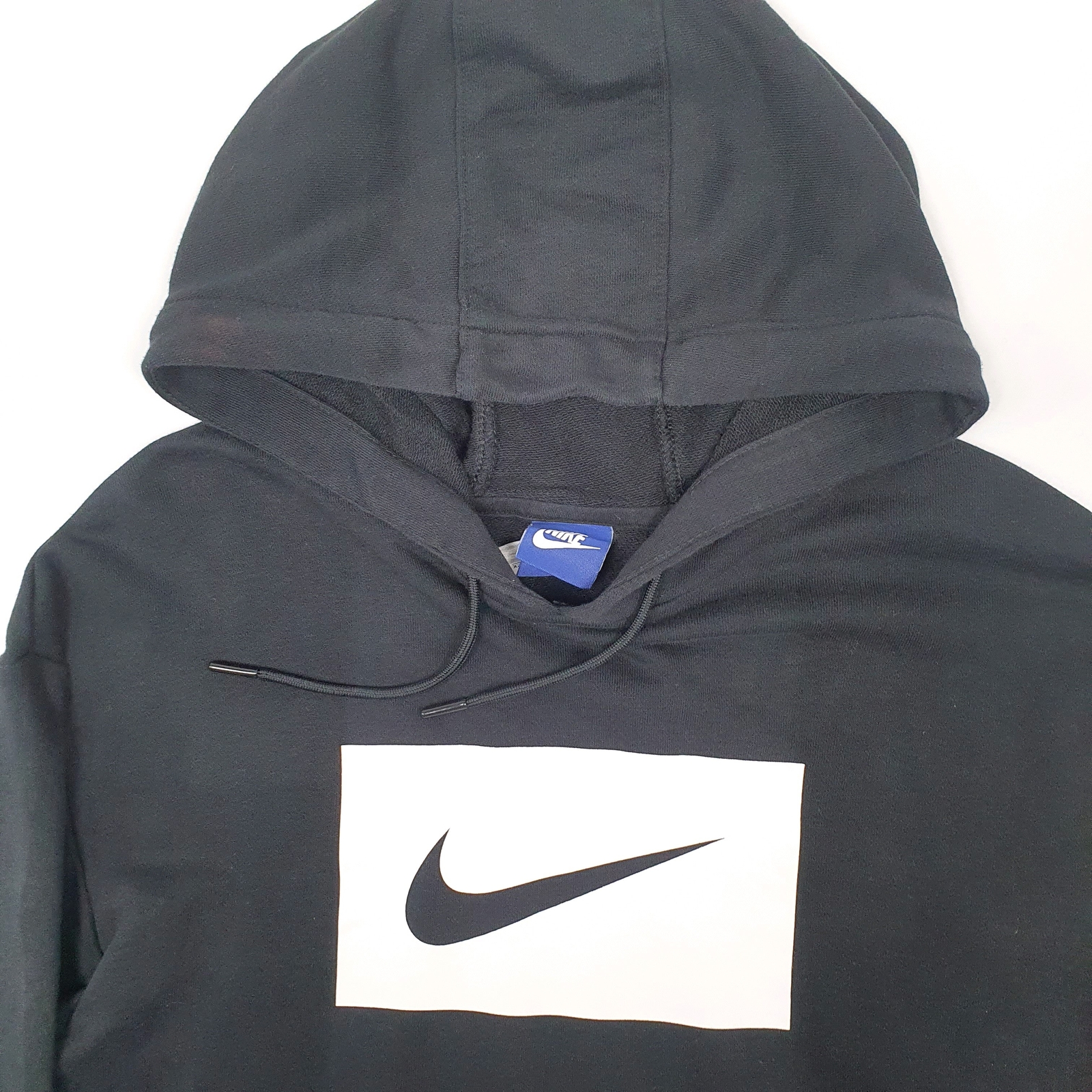 NIKE Hoodie Longline Dress Jumper Sweatshirt Womens XS image 2