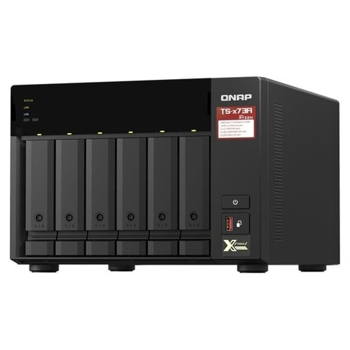 QNAP TS-673A-8G 6-Bay NAS | 96TB/72TB/60TB | Complete Kit with 6x 3.5" HDDs - Picture 8 of 31