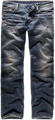 Black Premium by EMP Herren blaue Jeans in lockerem Loose Fit und Medium Rise