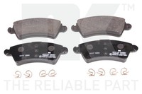 Bremsbelagsatz Scheibenbremse Nk 223736 FüR 7E N3 306 7D N5 Peugeot CitroËN 7B