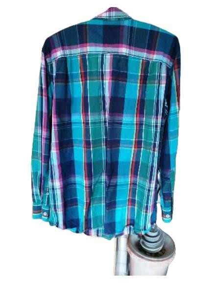 HUK Camicia Da Pesca Maniche Lunghe KC Pursuit - UPF 30+ - Antiodore E Anti Macchia - Colore Tarpon-Ghiacciaio - Taglia S Uomo