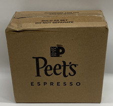 Peets Coffee Dark Roast Espresso 50 Capsules ...