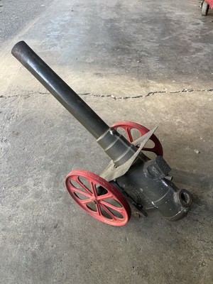 Vintage BIG BANG Cannon Die Cast Toy 10cc Charger 1950s