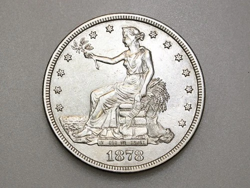 1878-S $1 TRADE SILVER ONE DOLLAR
