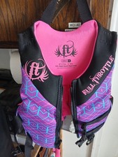 Full Throttle Children's Water Sports Life Vest 30-50 LBS