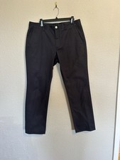 Bonobos Stretch Washed Chino Pants Blue Slim Straight Fit Mens 36x32