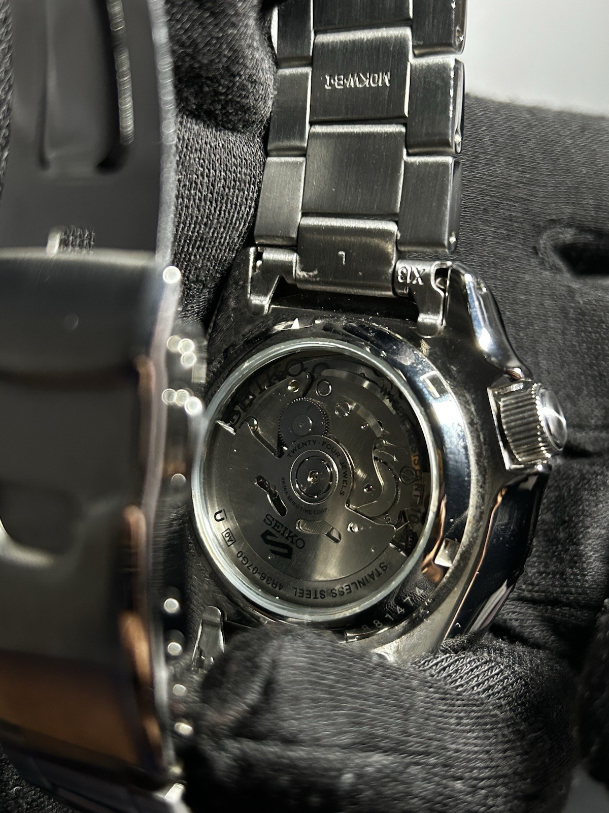 Seiko 5 sport Red and Blue "Pepsi" image 6