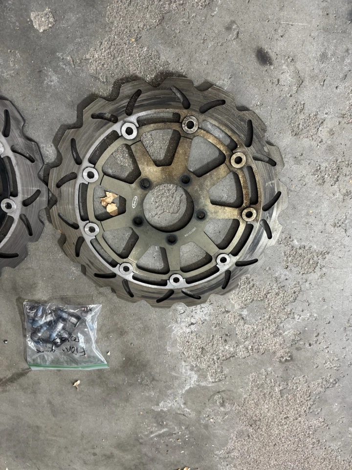 2001 - 2003 铃木 GSXR600 GSXR 600 前刹车转子套件 左右 — 第 2/4 张图片