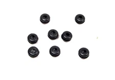 8 Pack Brand NEW Genuine ProCraft 1/8" Black Rubber Grommets RG125/250