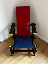 Nachbau Rietveld "Rot-Blauer Stuhl" (Gesellenstück)