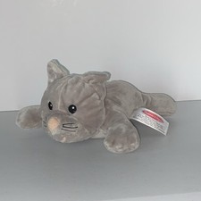 Melissa  Doug Gray Kitty Cat Plush Stuffed Animal Toy Grey