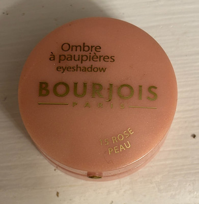 Bourjois Paris Eyeshadow #15 Rose Peau pot w/mirror and magnetic closure. New.