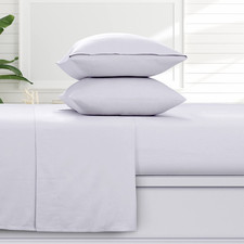 Tribeca Living Ultra Soft Turkish Cotton Flannel King Sheet Set Extra Deep