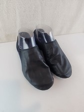 BLOCH Neo-Flex Slip-On Jazz Leather Black Dance Shoes Size 9.5