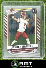 Jayden Daniels 2024 Panini Clearly Donruss The Rookies Washington Commanders #2