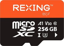 256GB microSDXC UHS-3 4K Full HD Video High Speed Transfer Monitoring SD Card