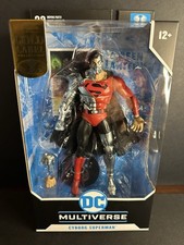 Cyborg Superman  Red  Mcfarlane DC Multiverse Gold Label Action Figure