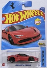 2025 HOT WHEELS FACTORY FRESH #191 FERRARI SF90 STRADALE RED | FSC